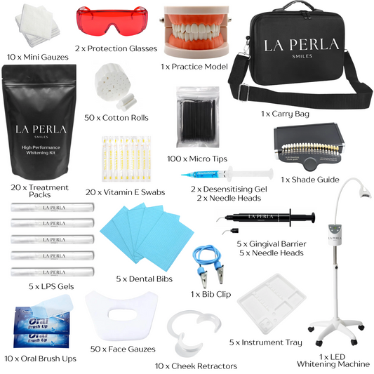 1:1 Cosmetic Teeth Whitening Training Day+ Starter Kit $3,999